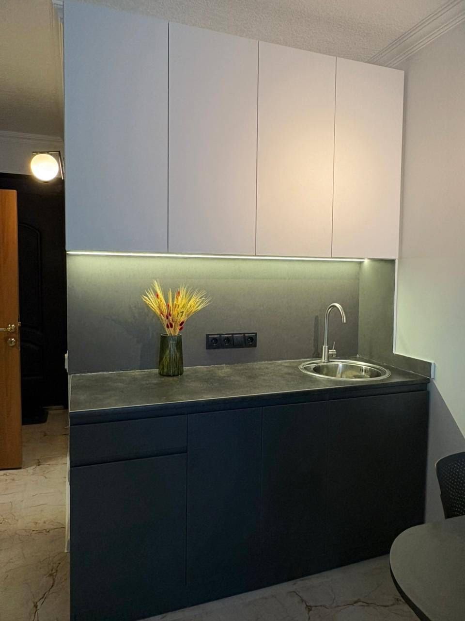 Cozy designer studio with sea view in Batumi, Georgia
