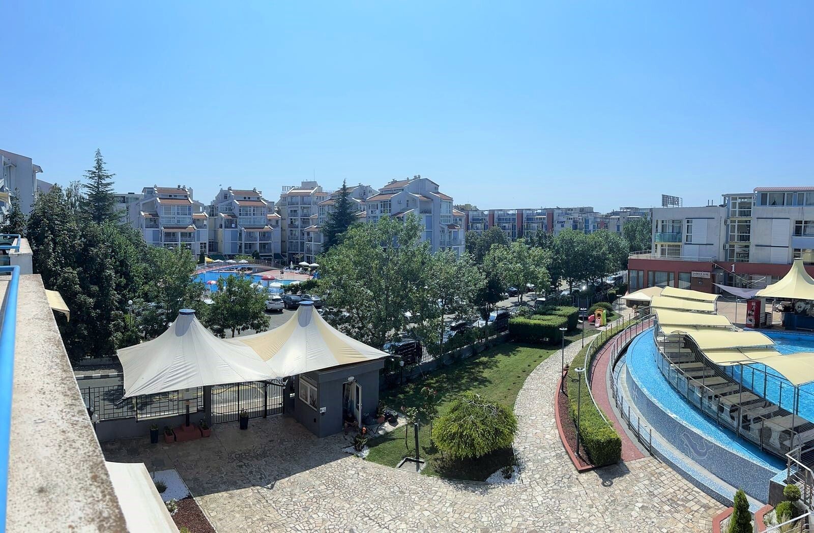 2-room apartment with pool view in the Elit 3 complex, Sunny Beach, Bulgaria