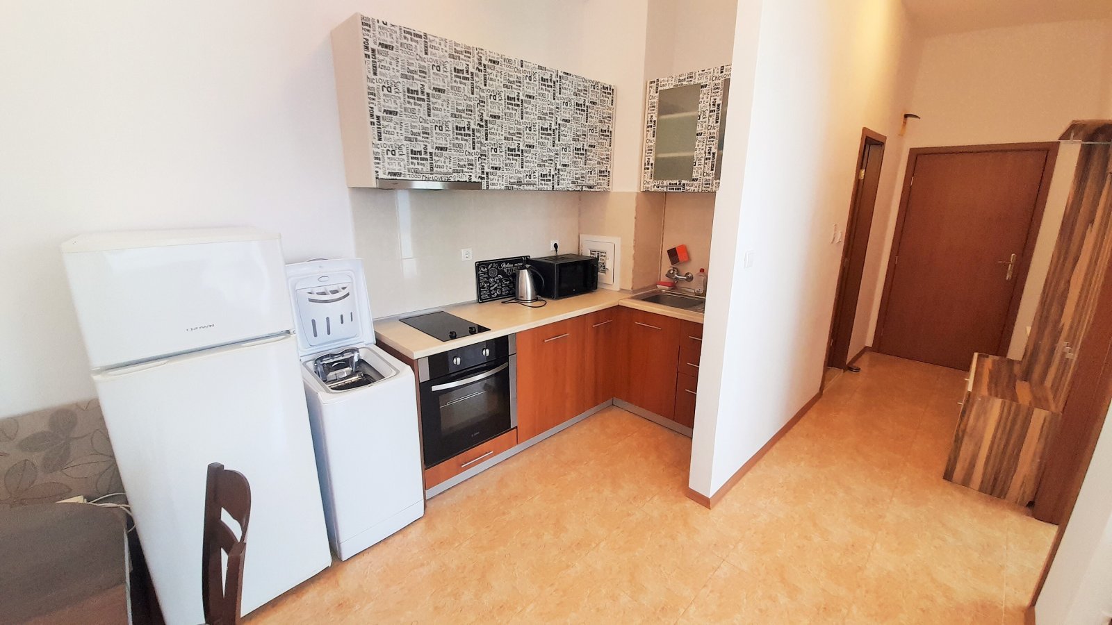 2-room apartment with pool view in the Elit 3 complex, Sunny Beach, Bulgaria