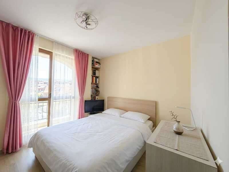 2-room apartment with 68 m² in the Cascadas Complex, Sunny Beach