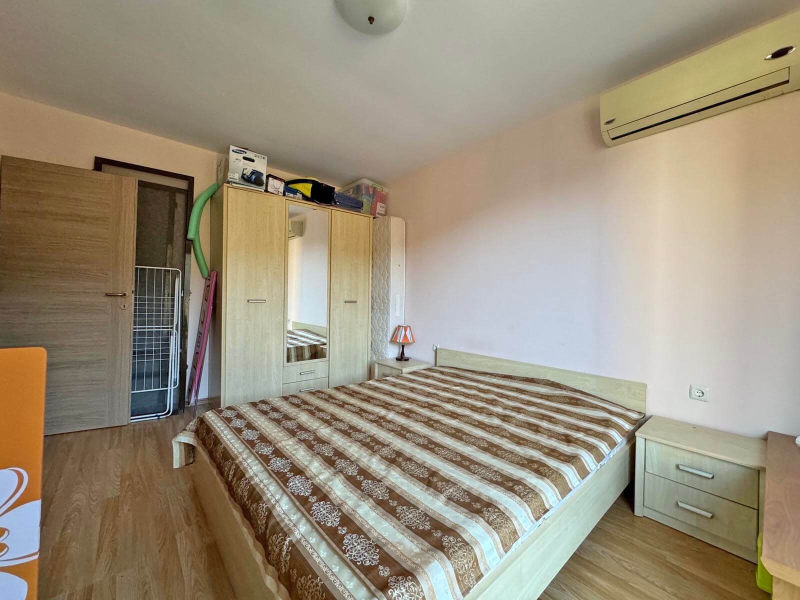 Three-room apartment with sea view in the Sea Fort complex in Sveti Vlas, Bulgaria