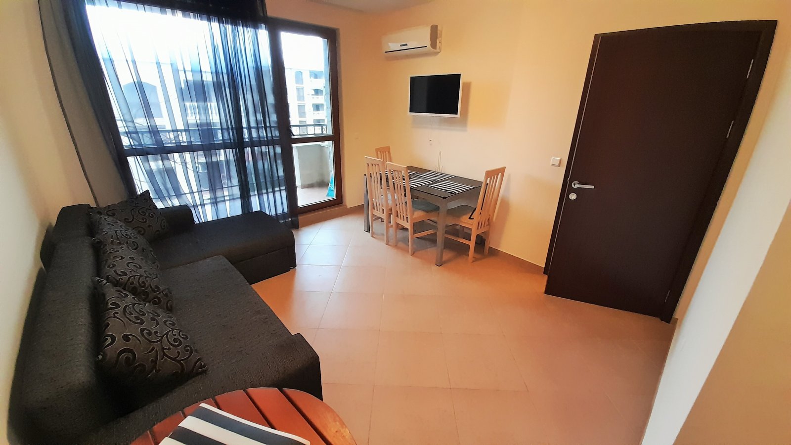 Spacious 3-room apartment in Cascadas 4, Sunny Beach, Bulgaria