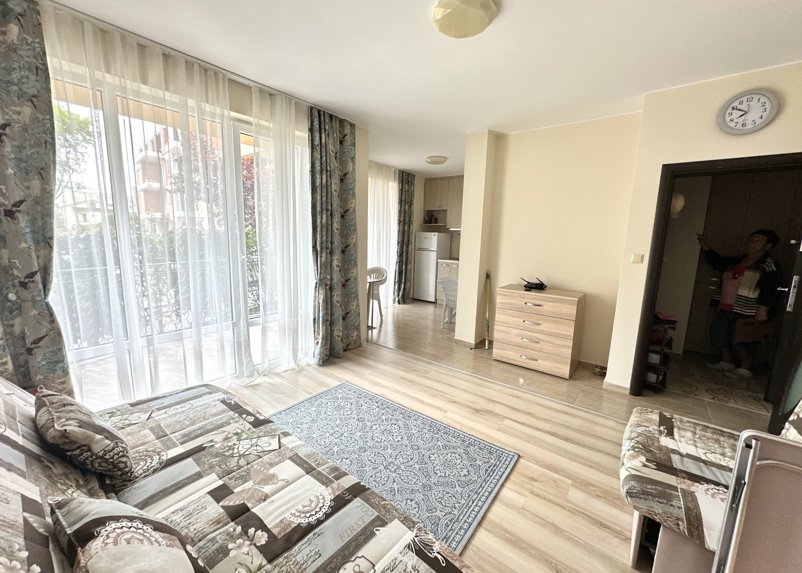 Studio in the Elitonia Garden 1 residential complex, Rawda, Bulgaria