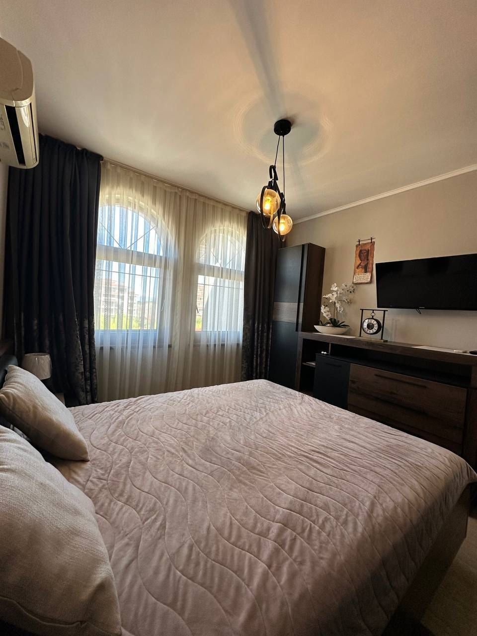 Two-room apartment with pool view in the exclusive residential complex Esteban in Nessebar, Bulgaria