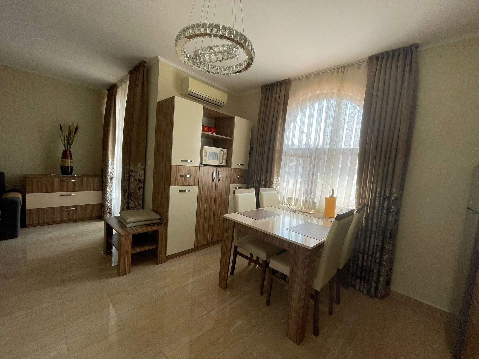 Two-room apartment with pool view in the exclusive residential complex Esteban in Nessebar, Bulgaria