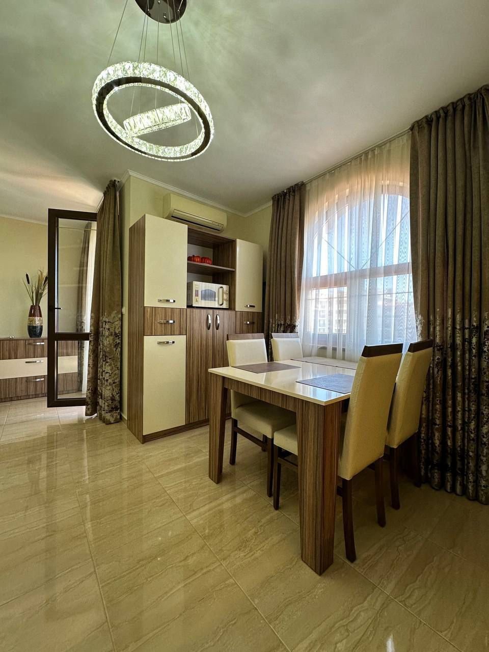 Two-room apartment with pool view in the exclusive residential complex Esteban in Nessebar, Bulgaria