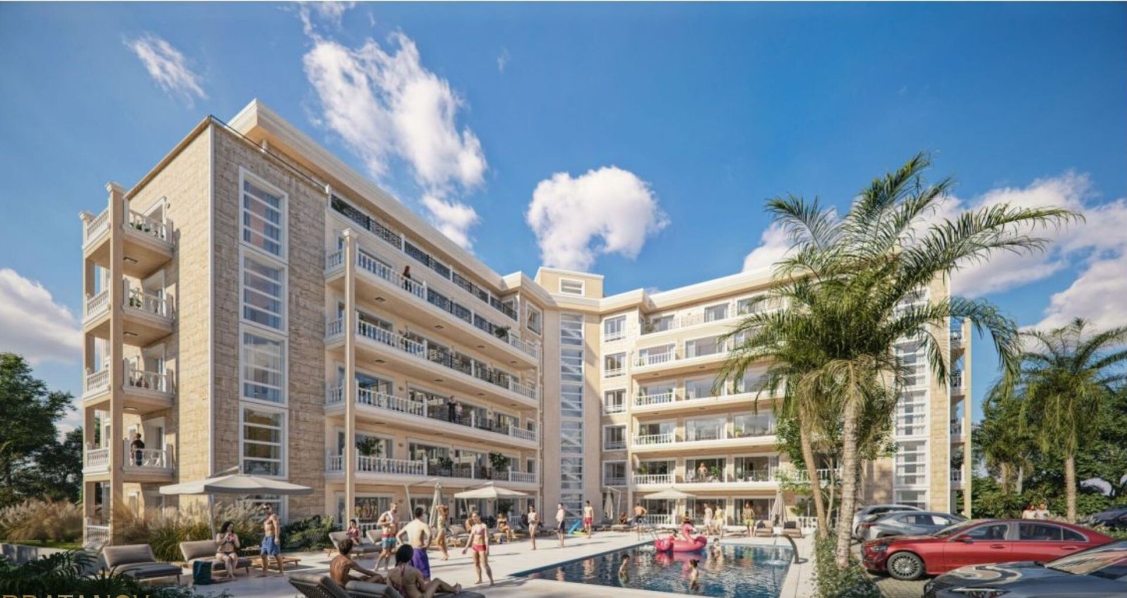 Studio in the Magnolia 10 complex, Sunny Beach, Bulgaria