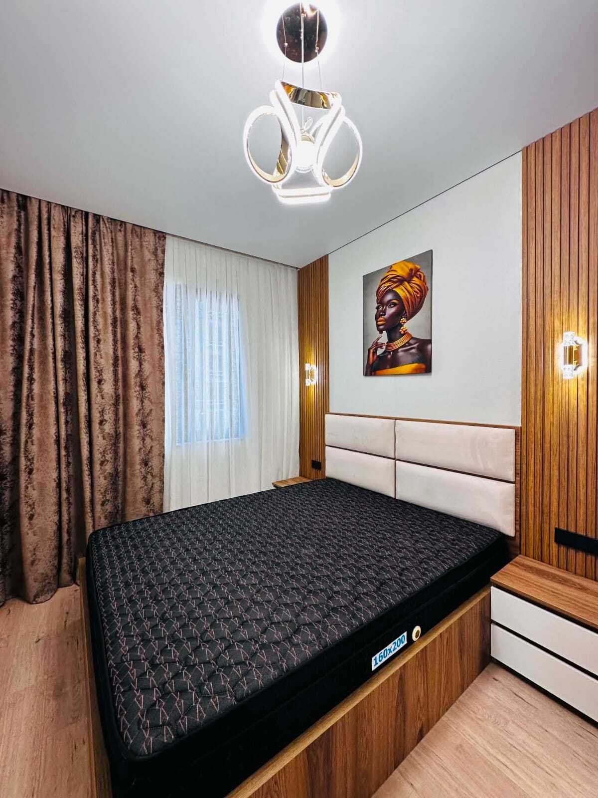 Stylish fully furnished 3-room apartment in NBG Panorama, Batumi, Georgia – Bright modern apartment with central heating
