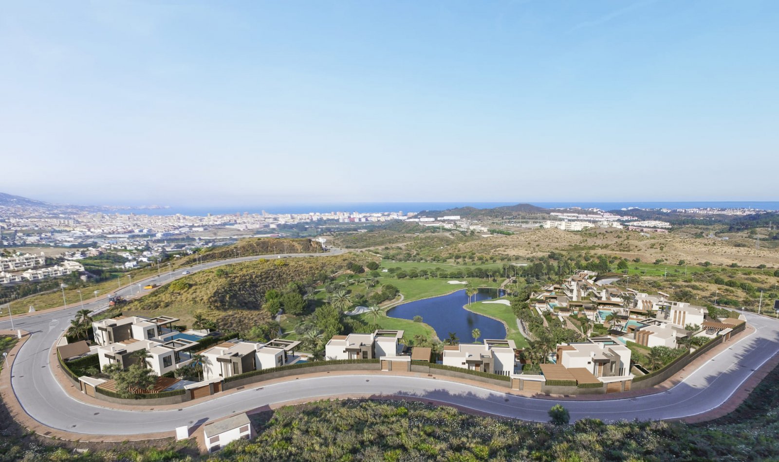Luxury villa with sea views, next to golf, Las Lagunas de Mijas
