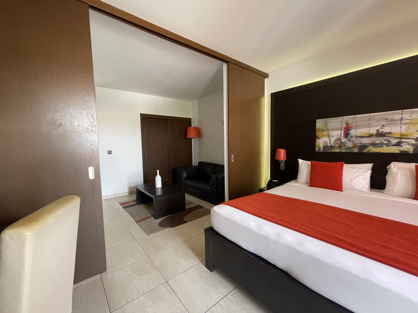 Garantierte Rendite, Apartment mit einem Schlafzimmer und Blick auf die Pools im Melia Llana Beach Resort, Kap Verde