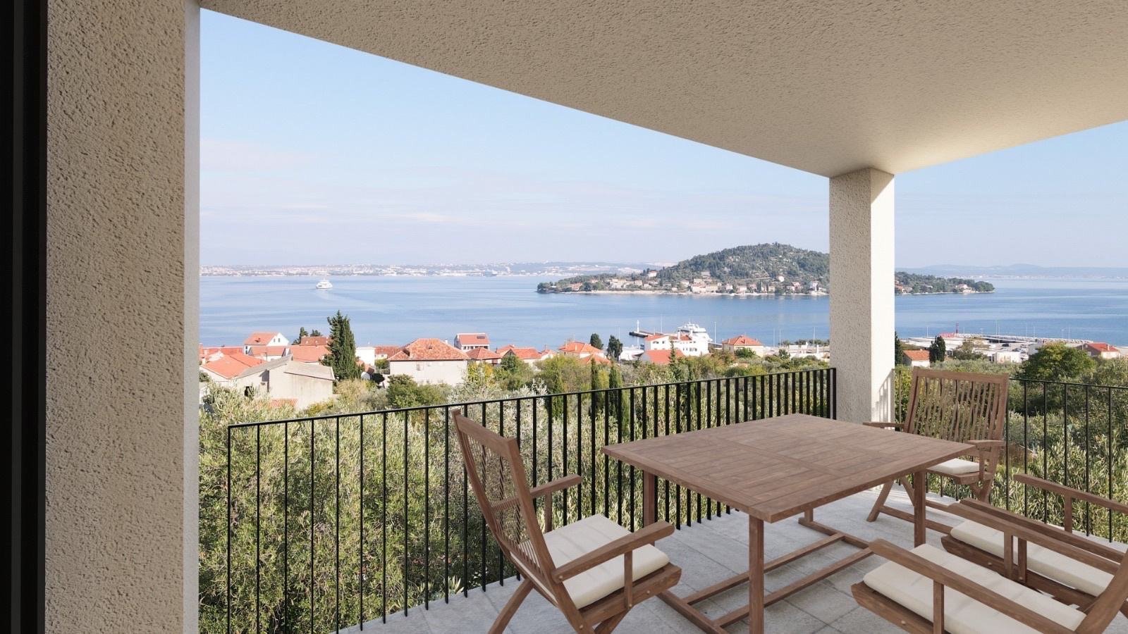Luxury apartment - panoramic view of the sea and Zadar → Preko, Ugljan