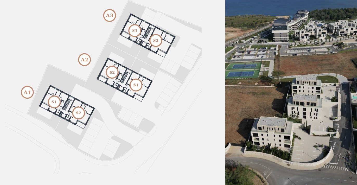 Superior-Penthouse mit Terrasse und Meerblick – Luxus, den Sie lieben werden, Umag Savudrija