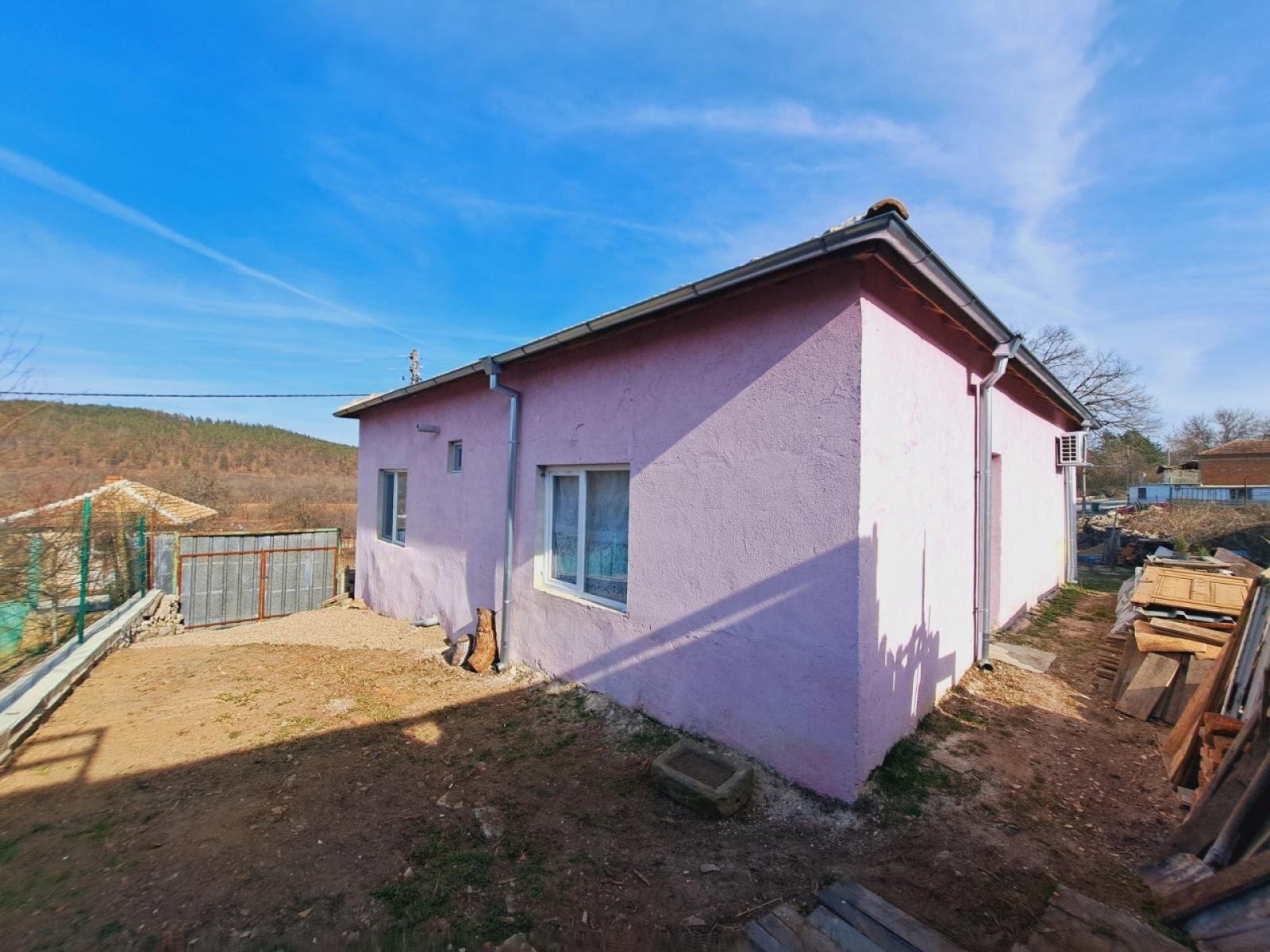 House in the village of Zavet, Sungurlare municipality, Bulgaria