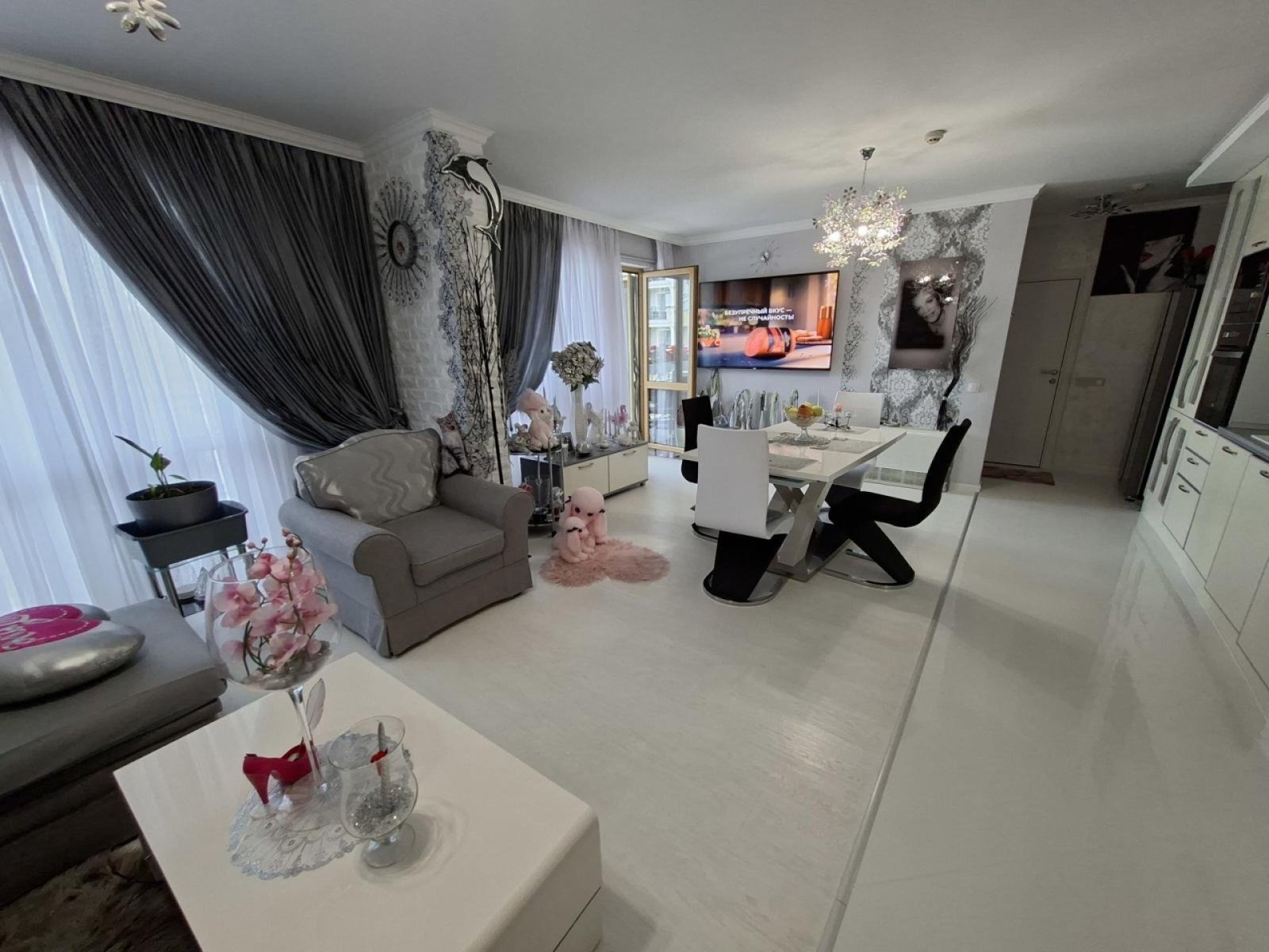 1+2 apartment with parking space in Villa Florence, Sveti Vlas, Bulgaria
