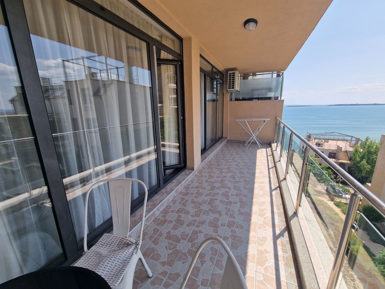 One-bedroom apartment with sea view in the Dolce Vita 2 complex, Sveti Vlas, Bulgaria