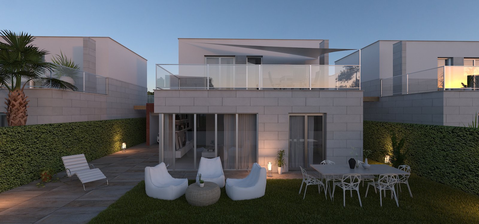 Modern house by the sea and golf, Los Alcázares