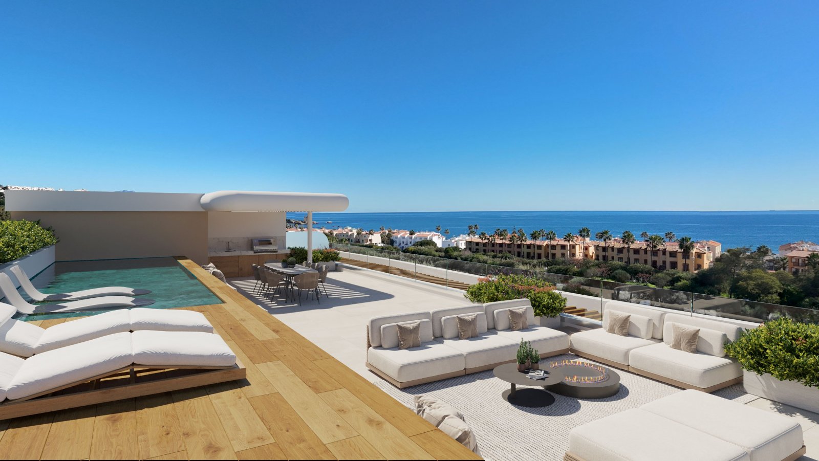 Exclusive apartments with sea views, Casares Costa