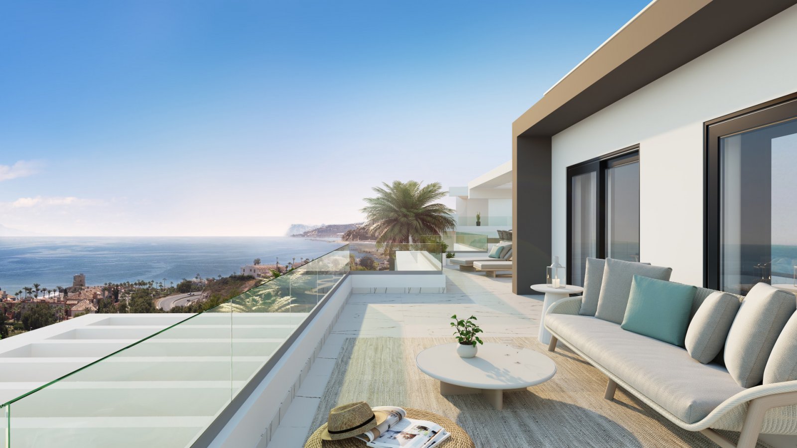 Exklusive Ferienwohnung mit Meerblick, Casares Costa