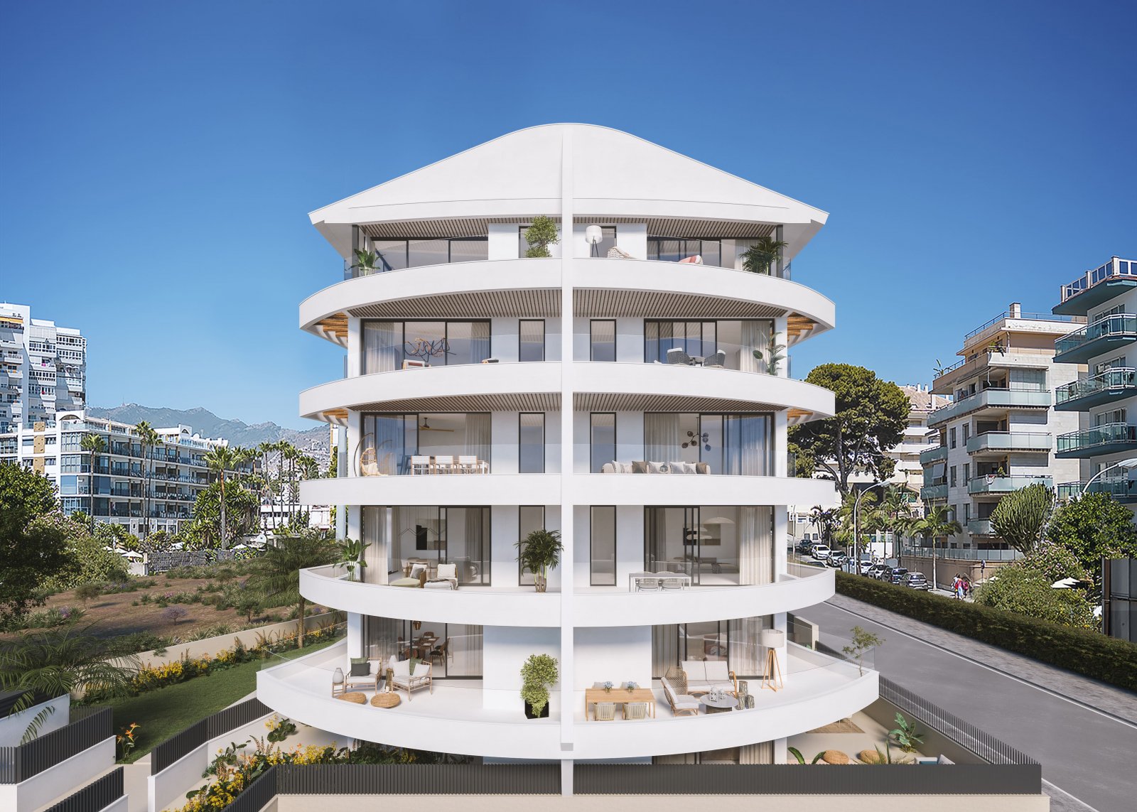 Exclusive apartment with sea views, Benalmádena