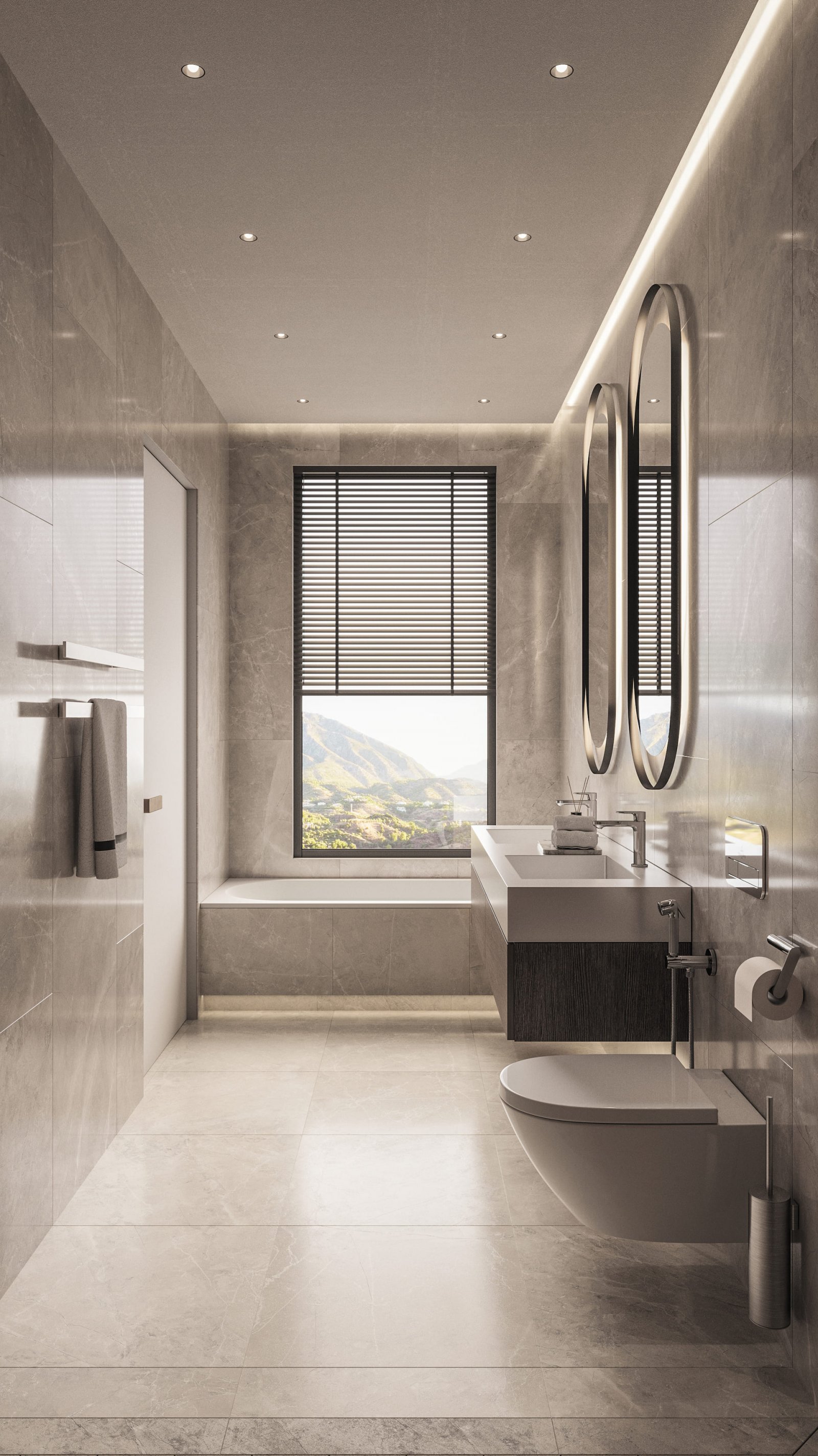 Luxury villas with sea views, Mijas