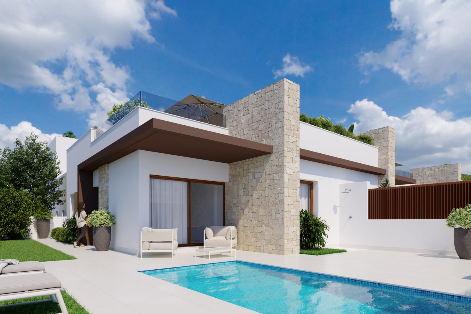 Modern townhouse near golf, Orihuela Costa
