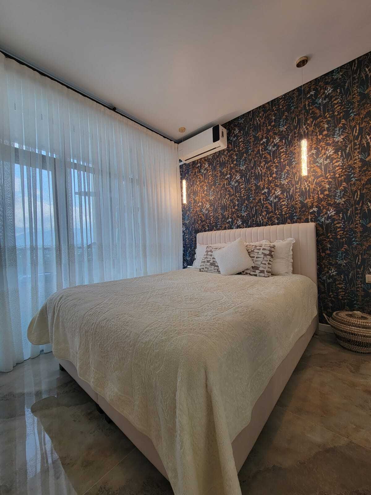 Turnkey, fully renovated 2-room apartment with mountain views in Batumi, Georgia