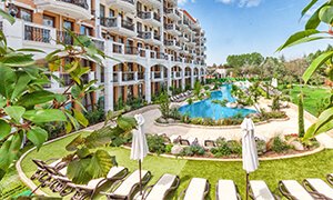 Luxury 2-room holiday apartment at Sunny Beach, Bulgaria