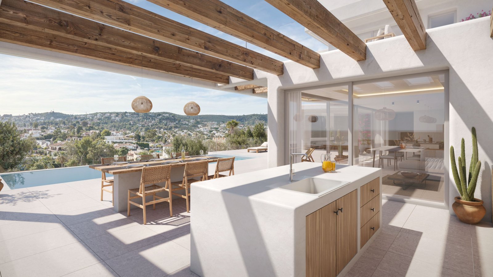 Luxury villa with sea views, swimming pool, Xàbia
