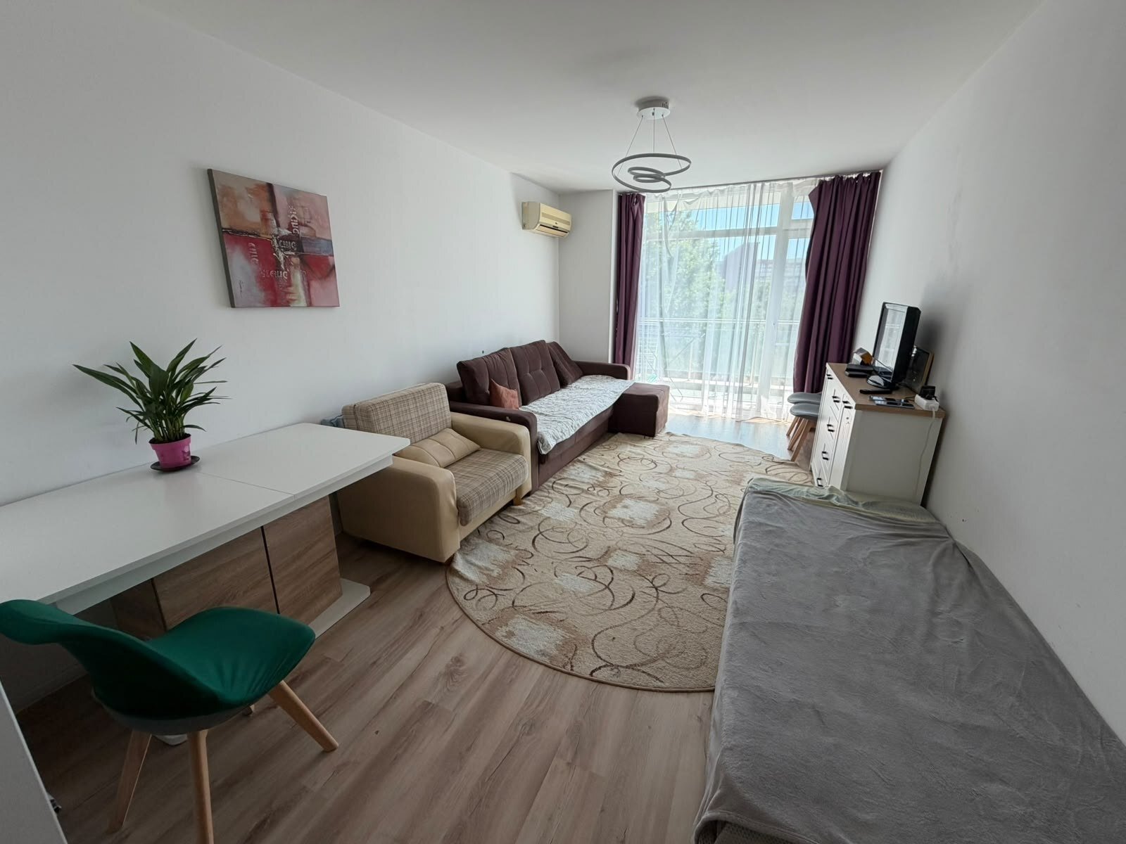 2-room apartment in the Sol Marine residential complex in Sunny Beach, Bulgaria.