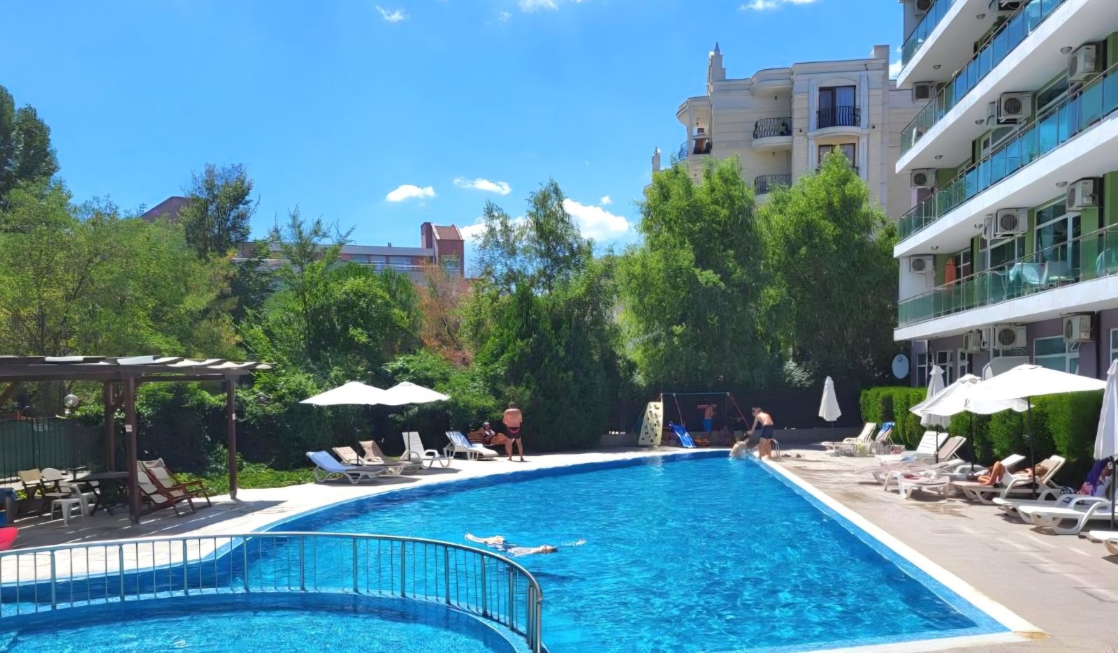 2-room apartment in the Sol Marine residential complex in Sunny Beach, Bulgaria.