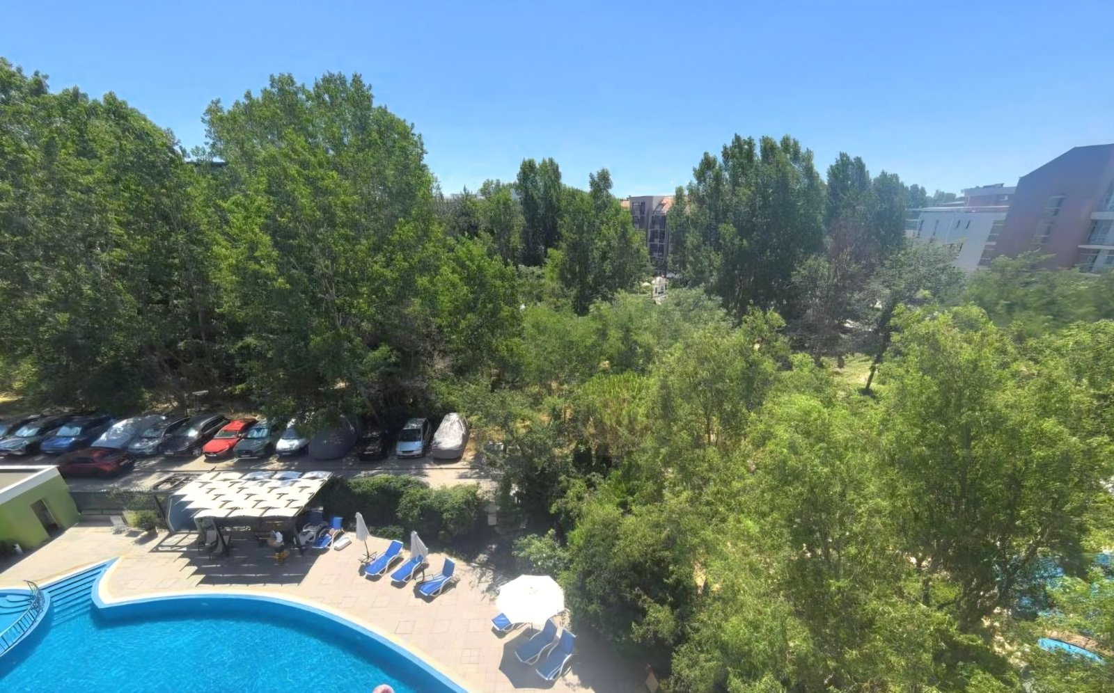 2-room apartment in the Sol Marine residential complex in Sunny Beach, Bulgaria.
