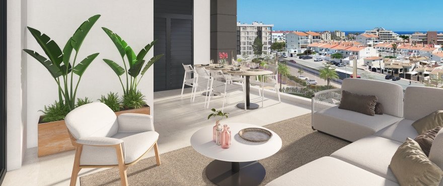 Luxuriöses Penthouse mit atemberaubendem Panoramablick auf das Meer, Torrevieja.