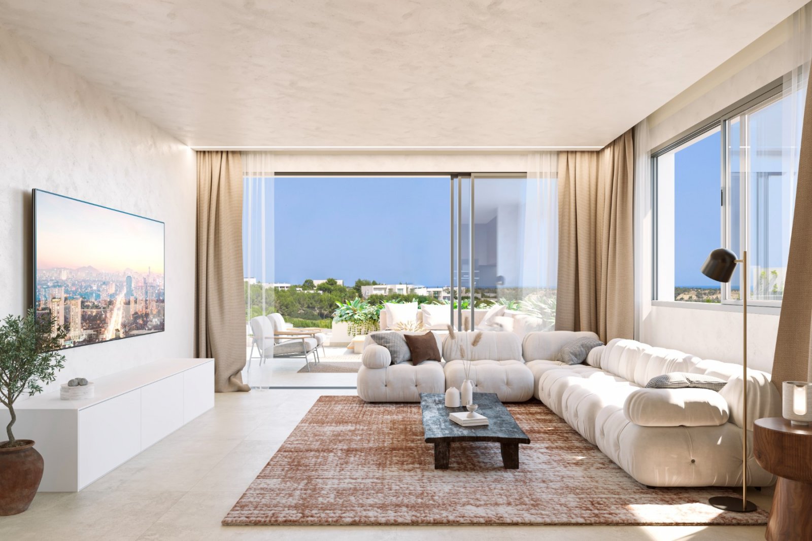 Unique apartment in a luxury golf resort, in the heart of nature and just a short walk from the sea, Costa Blanca