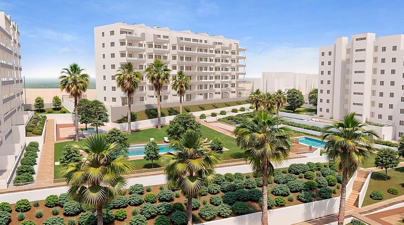 Spacious apartment with a large terrace in a natural setting – San Miguel de Salinas