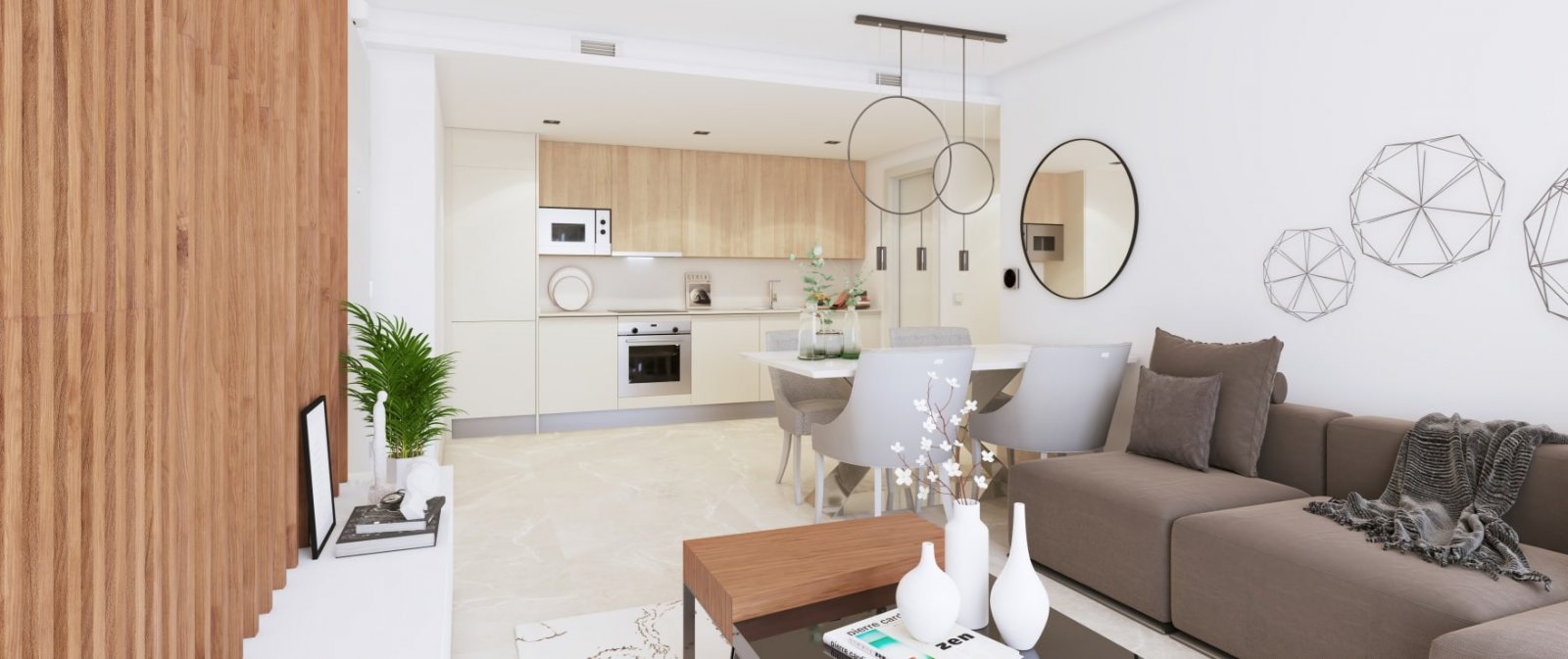 Großzügiges Apartment mit Terrasse in erstklassiger Lage Benahavis Costa del Sol Luxusresidenz am Golfplatz.