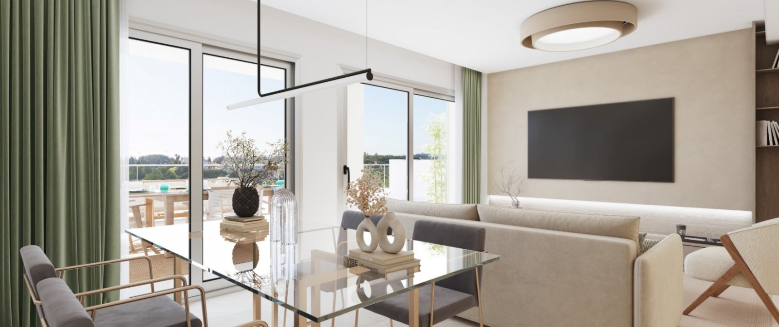 Exclusive penthouse next to golf with spectacular views, Mijas, Malaga