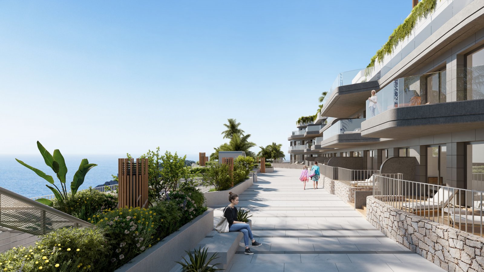 Sonnige Apartments → Erste Strandlage, Swimmingpool und Garage → Águilas