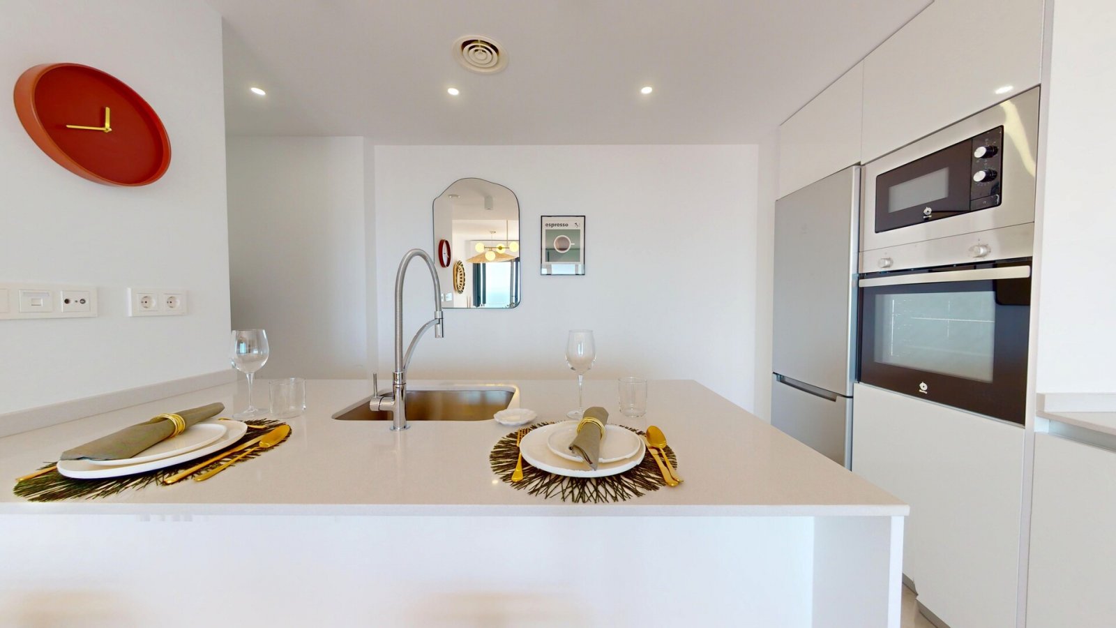 Sonnige Apartments → Erste Strandlage, Swimmingpool und Garage → Águilas