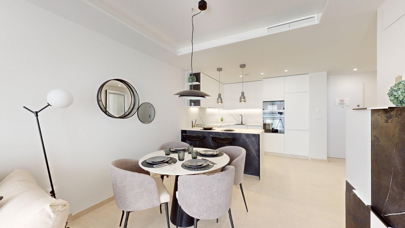 Modern apartments, 1.5 km from the sea, Cabo Roig