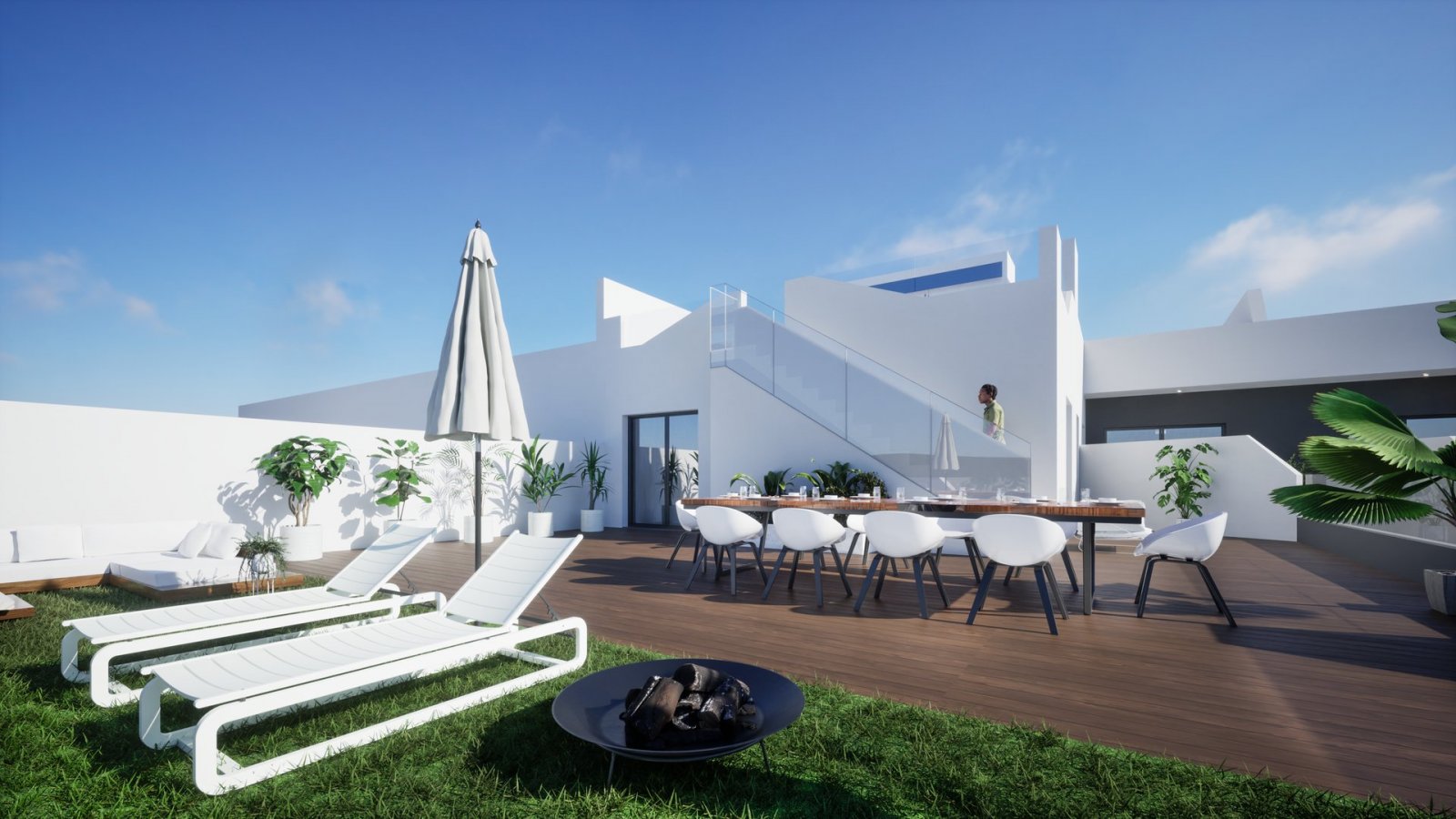 Spacious apartments 2-4 bedrooms, pool and gardens, Benijófar