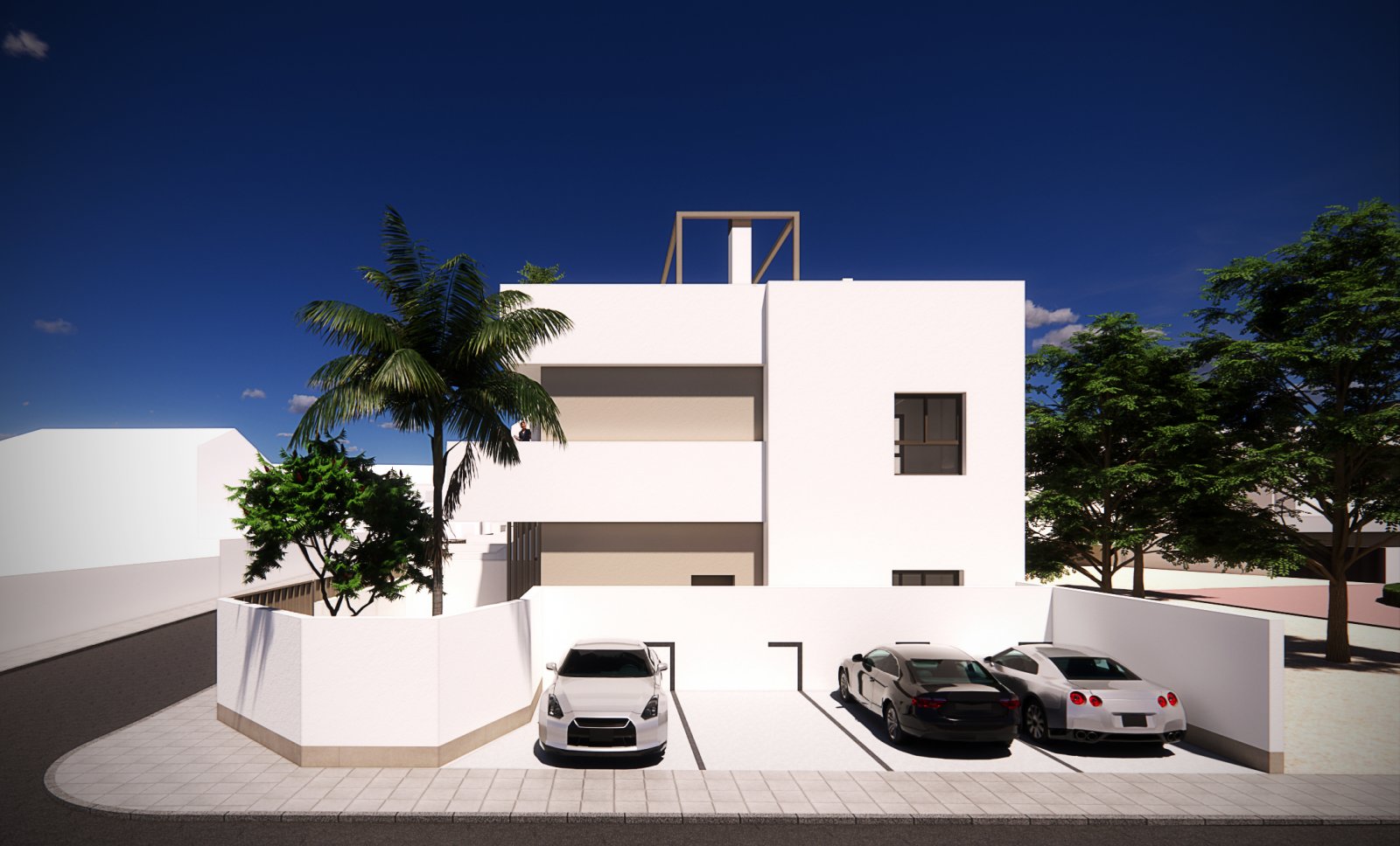 Modern bungalow, private pool and solarium, Pilar de la Horadada