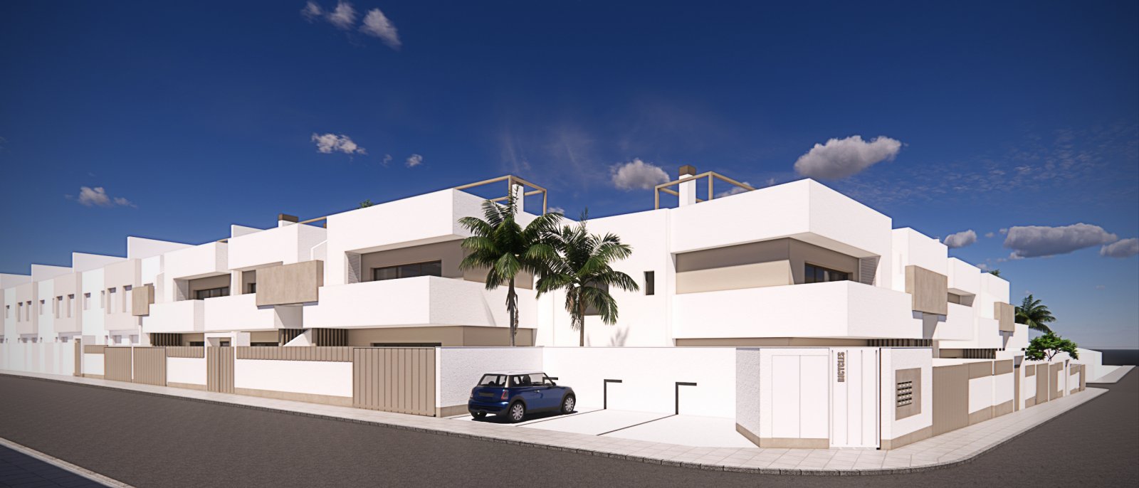Modern bungalow, private pool and solarium, Pilar de la Horadada