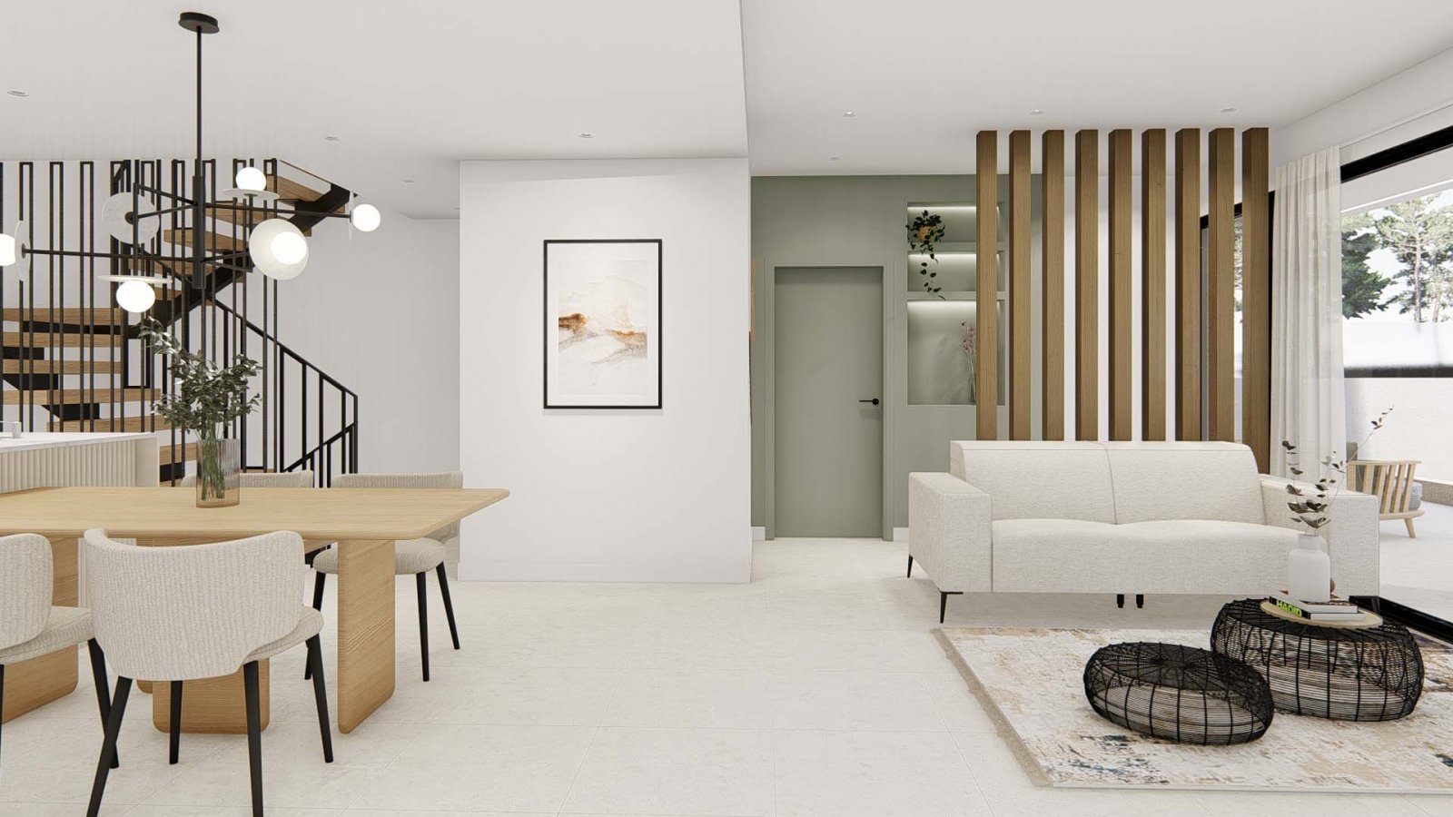 Luxury townhouses, private pool and garden near the airport, Dolores