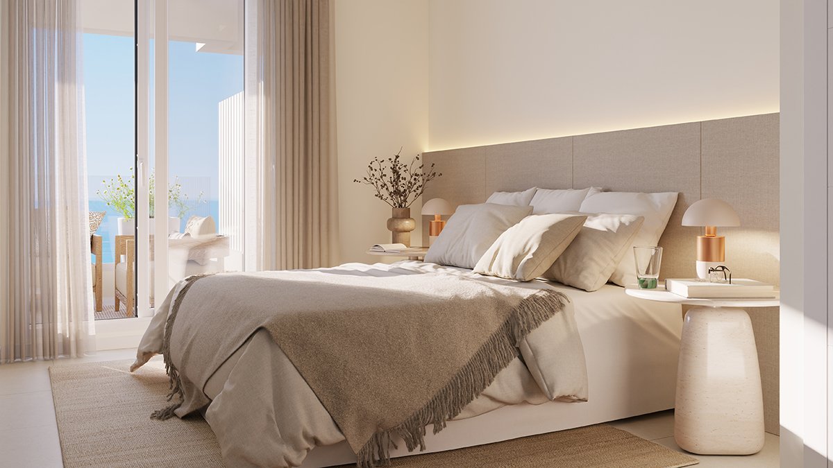 Stylish ground floor apartment with terrace and pool 1 km from the sea in Benalmádena