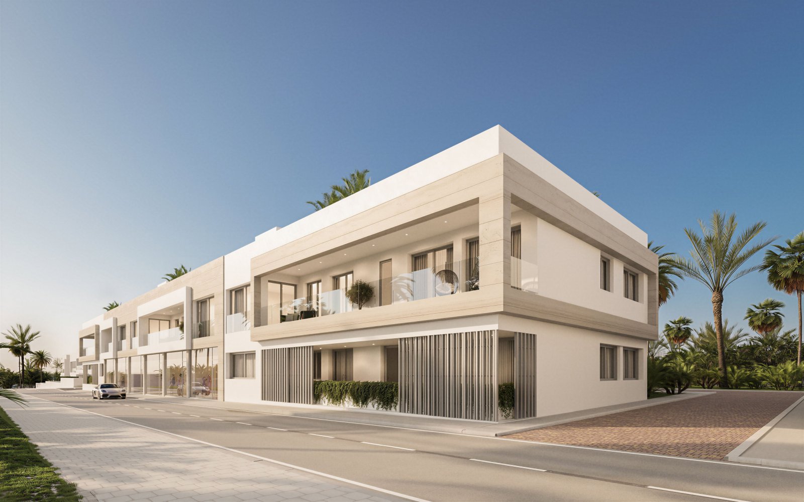 Exclusive bungalows, 300 m from the sea, Marbella