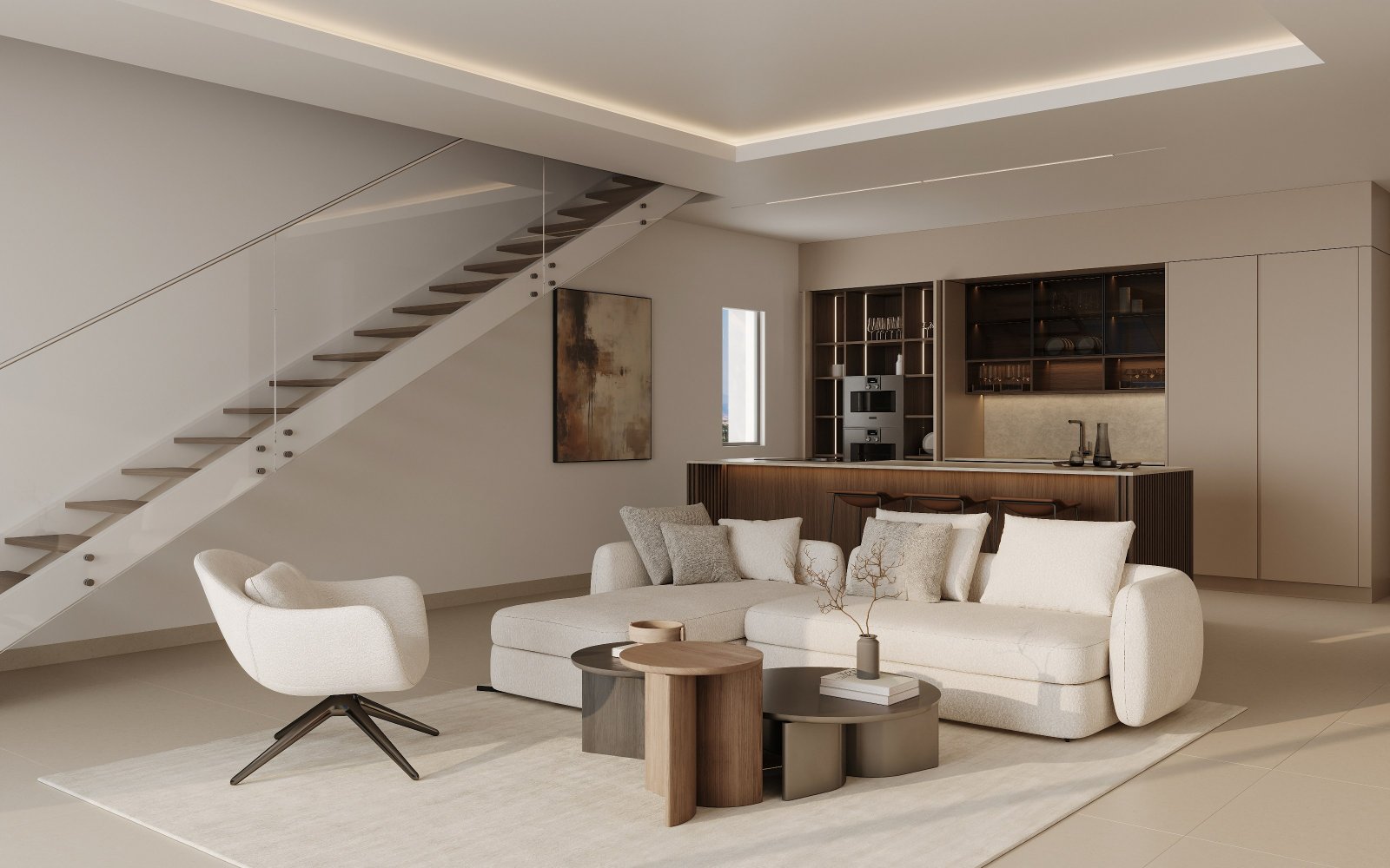 Exclusive bungalows, 300 m from the sea, Marbella