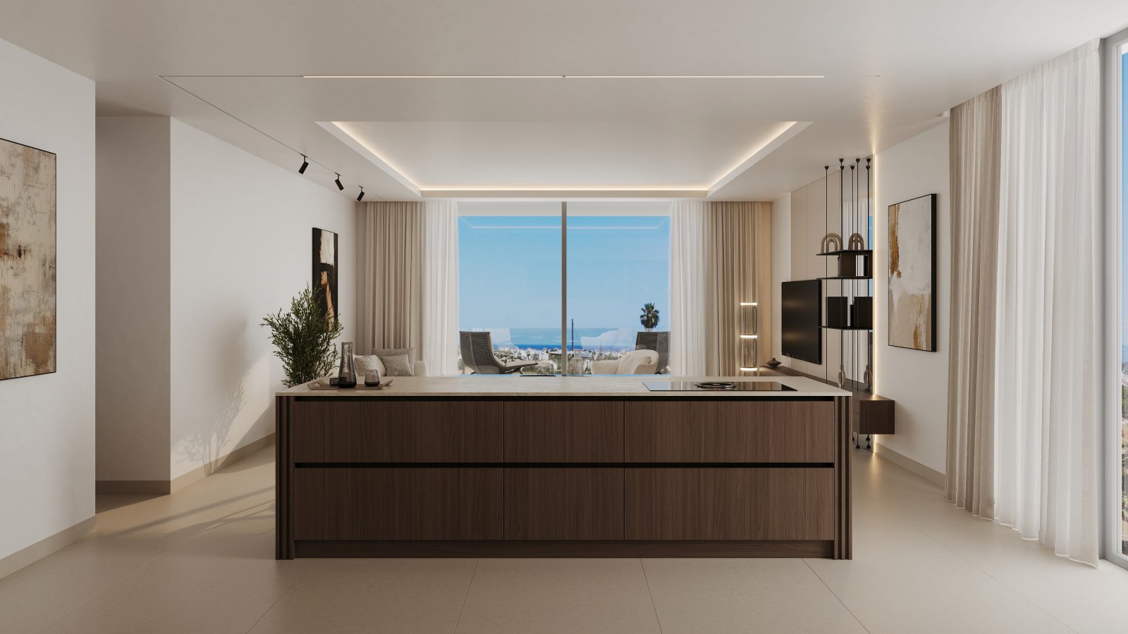 Exclusive bungalows, 300 m from the sea, Marbella