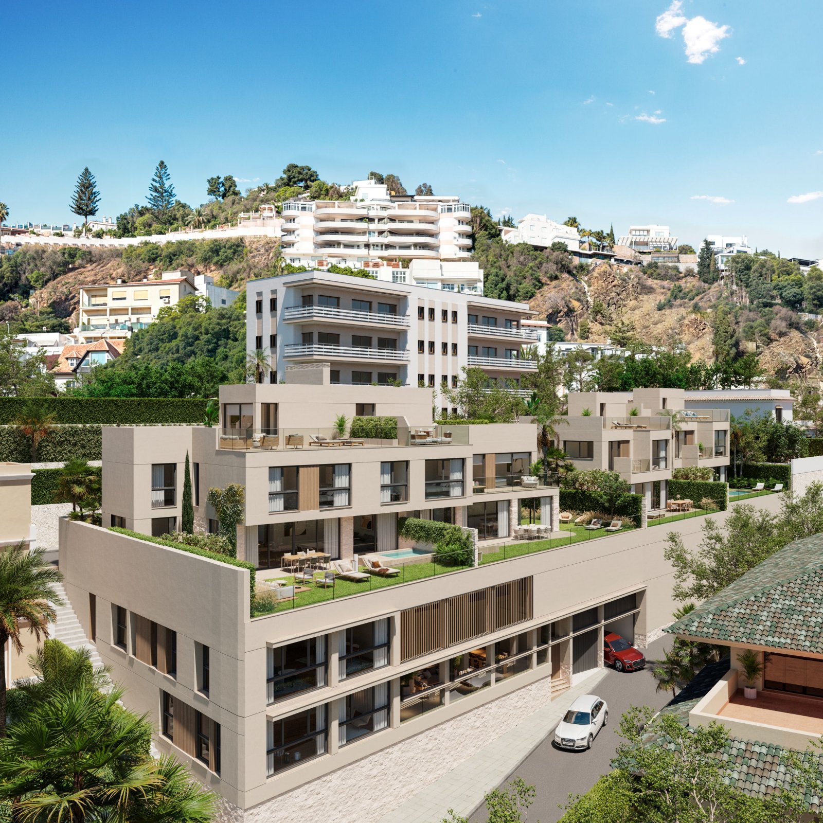 Exclusive apartments by the sea, 200 m from the beach, Málaga