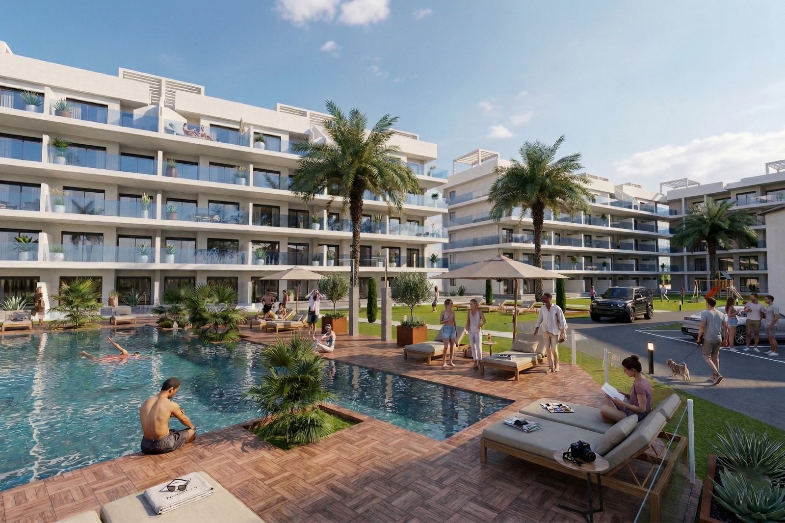 Exclusive residence, 3 km from the sea and with swimming pool, Guardamar del Segura