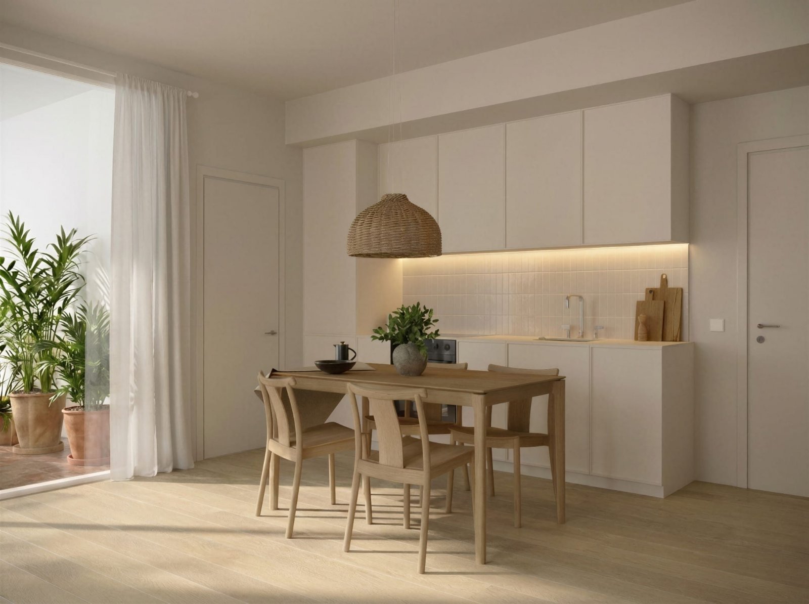 Modern penthouse with 2 bedrooms and a terrace 1 km from the sea, Lo Pagán, Spain